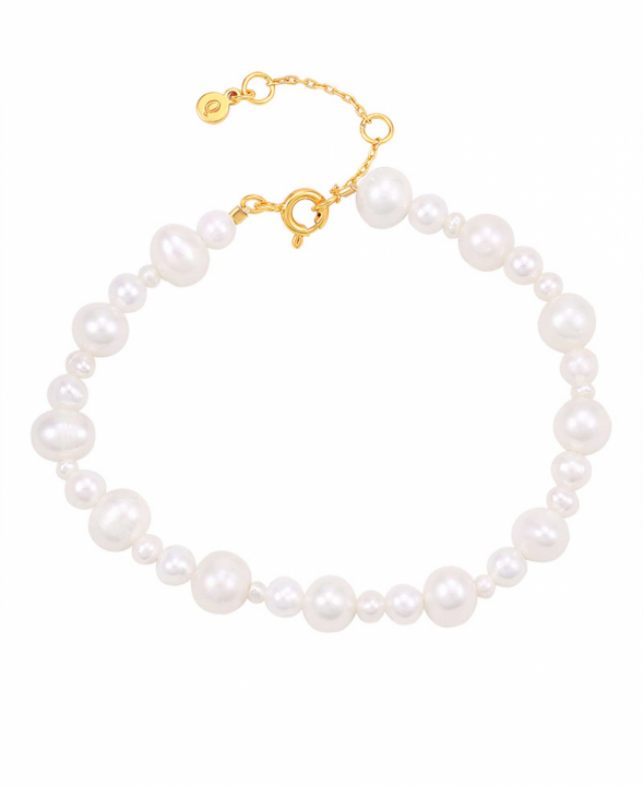 Josephine Bracelet Gold i gruppen Armbånd / Gullarmbånd hos SCANDINAVIAN JEWELRY DESIGN (S08559G)