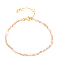 Zuri Bracelet Gold i gruppen Armbånd / Gullarmbånd hos SCANDINAVIAN JEWELRY DESIGN (S08581G)