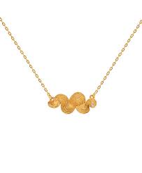 Audrey necklace Gold i gruppen Halskjede / Gullkjede hos SCANDINAVIAN JEWELRY DESIGN (S08600G)