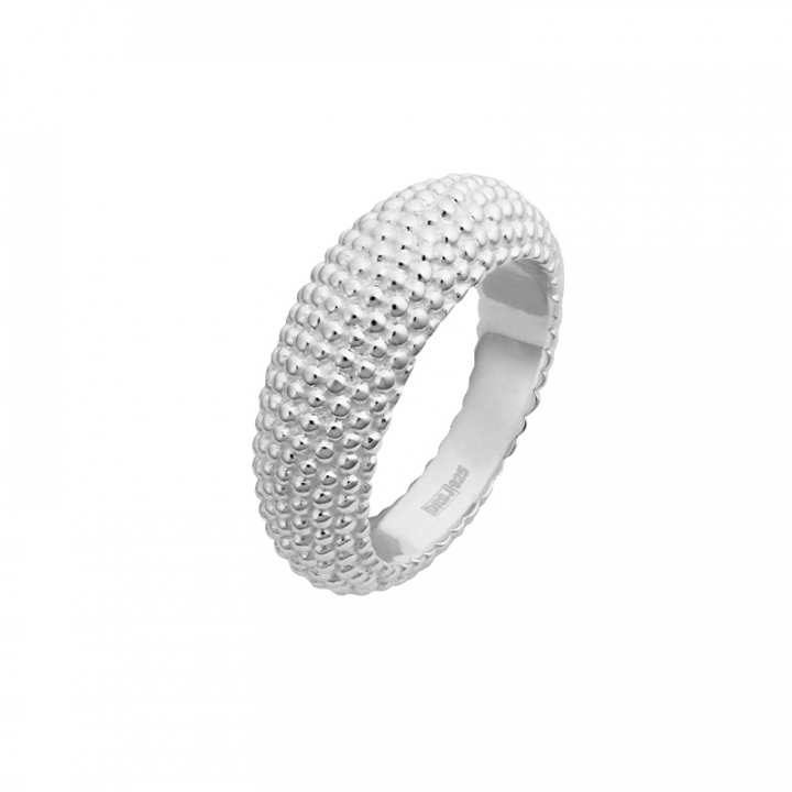 Stardust grande ring Sølv i gruppen Ringer / Sølvringer hos SCANDINAVIAN JEWELRY DESIGN (SDT-R1L150)