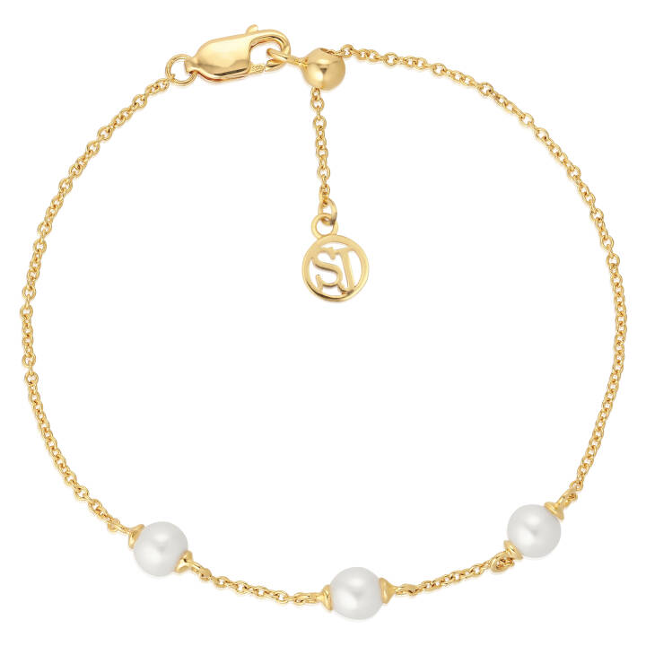 PADUA TRE Armbånd i gruppen Armbånd / Gullarmbånd hos SCANDINAVIAN JEWELRY DESIGN (SJ-B22225-P-YG)