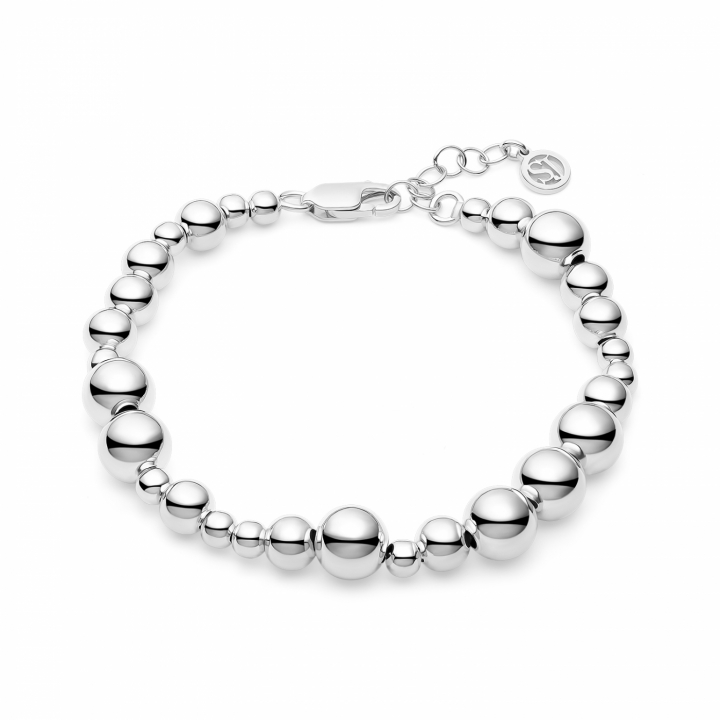 BORMIO GRANDE BRACELET Silver i gruppen Armbånd / Sølvarmbånd hos SCANDINAVIAN JEWELRY DESIGN (SJ-B2598)