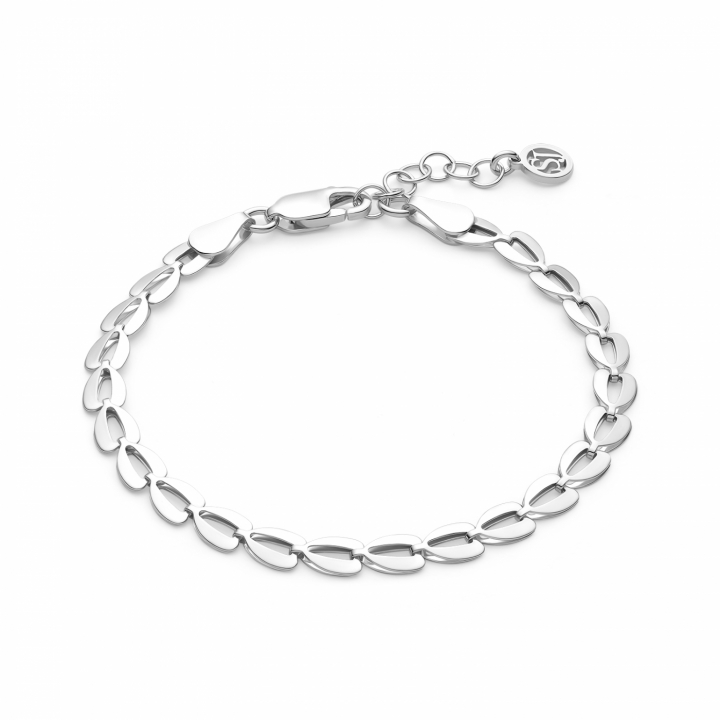 HEARTBEAT BRACELET Silver i gruppen Armbånd / Sølvarmbånd hos SCANDINAVIAN JEWELRY DESIGN (SJ-B2752)