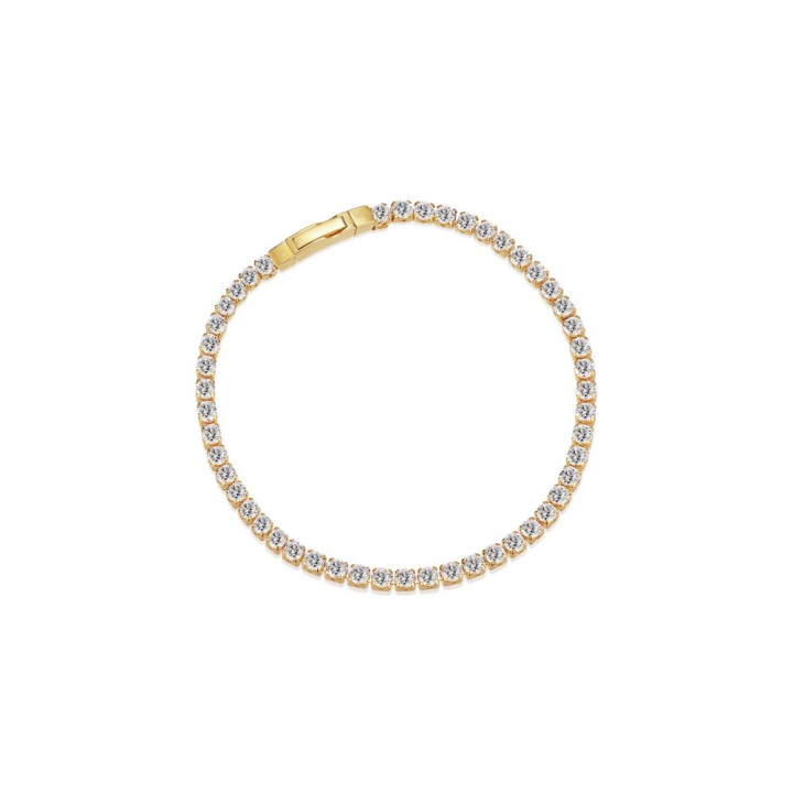 Product Image for Sif Jakobs Ellera Grande - 18k Gullpläterad, med vita zirkoner Armbånd