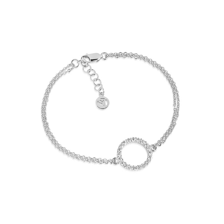 Product Image for Sif Jakobs BIELLA GRANDE Armbånd Hvite Zirkoner (Sølv)