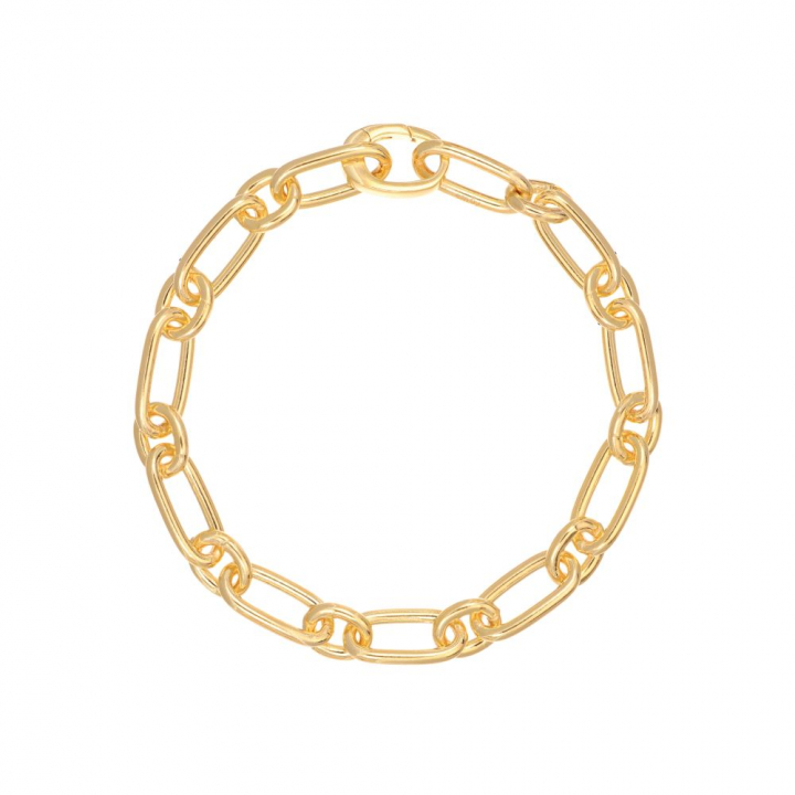Capizzi - 18k Gullpläterad Armbånd i gruppen Armbånd / Gullarmbånd hos SCANDINAVIAN JEWELRY DESIGN (SJ-B42235-YG)
