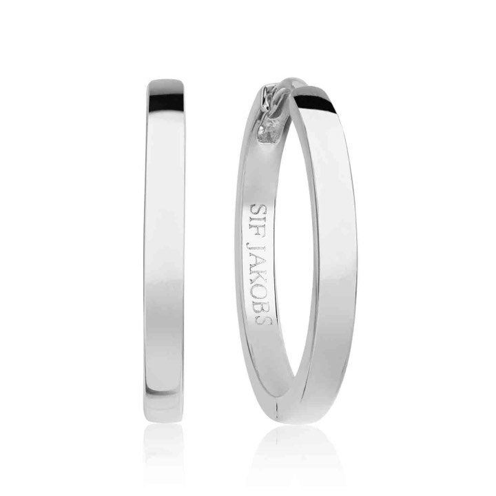 Product Image for Sif Jakobs ELLERA PIANURA GRANDE Øreringer (Sølv)