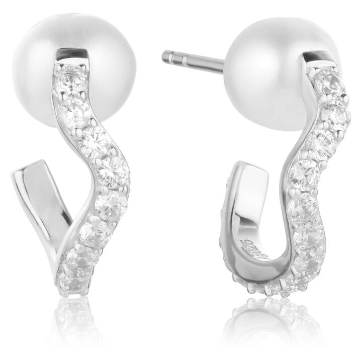 PONZA CREOLO MEDIO Øreringer i gruppen Øredobber / Perleøredobber hos SCANDINAVIAN JEWELRY DESIGN (SJ-E12354-PCZ)