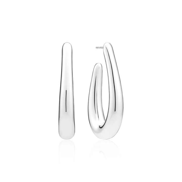 GOCCIA PIANURA PICCOLO Earrings Silver i gruppen Øredobber / Sølvøredobber hos SCANDINAVIAN JEWELRY DESIGN (SJ-E2484)