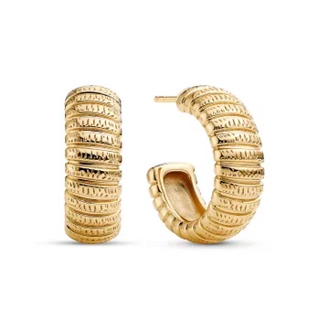  i gruppen Øredobber / Gulløredobber hos SCANDINAVIAN JEWELRY DESIGN (SJ-E2755-YG)
