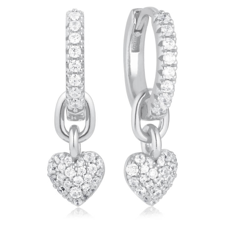 Caro Creolo Øreringer i gruppen Øredobber hos SCANDINAVIAN JEWELRY DESIGN (SJ-E72352-CZ)