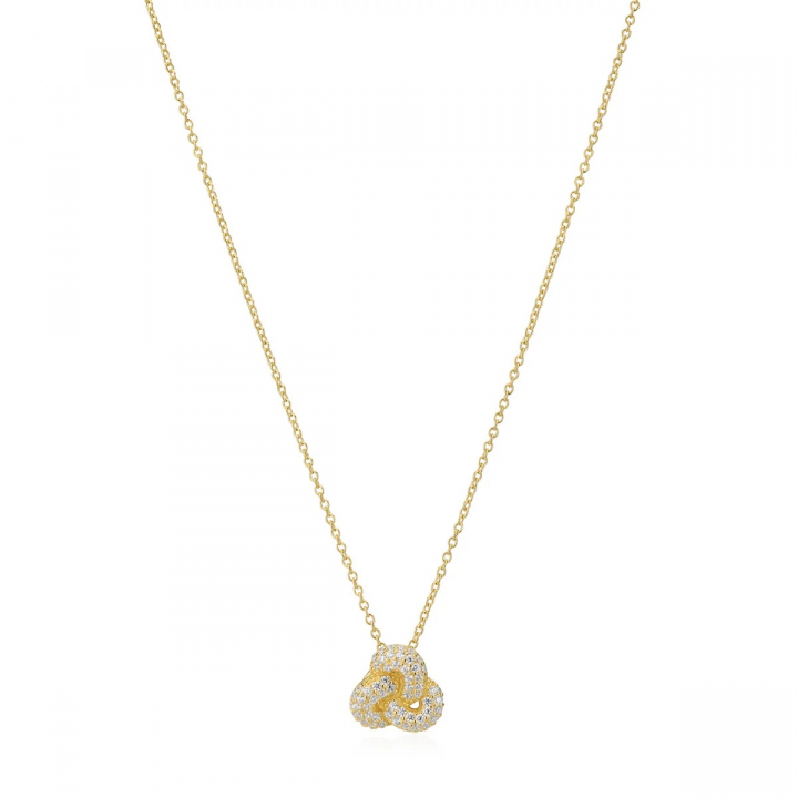 IMPERIA NECKLACE Gold i gruppen Halskjede / Gullkjede hos SCANDINAVIAN JEWELRY DESIGN (SJ-N10752-CZ-YG)