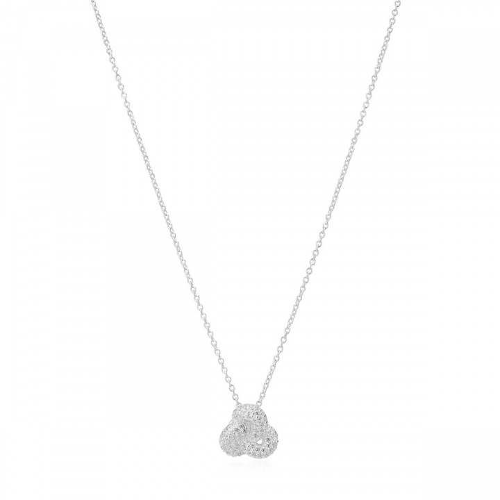 IMPERIA NECKLACE silver i gruppen Halskjede / Sølvkjede hos SCANDINAVIAN JEWELRY DESIGN (SJ-N10752-CZ)