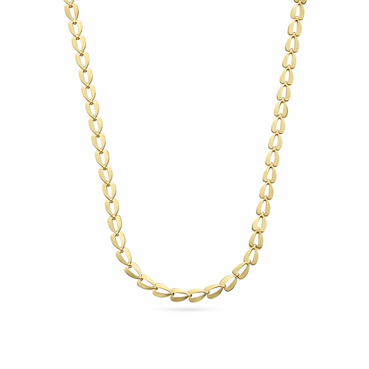 HEARTBEAT NECKLACE Gold i gruppen Halskjede / Gullkjede hos SCANDINAVIAN JEWELRY DESIGN (SJ-N2752-YG)