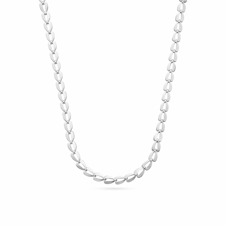 HEARTBEAT NECKLACE Silver i gruppen Halskjede / Sølvkjede hos SCANDINAVIAN JEWELRY DESIGN (SJ-N2752)