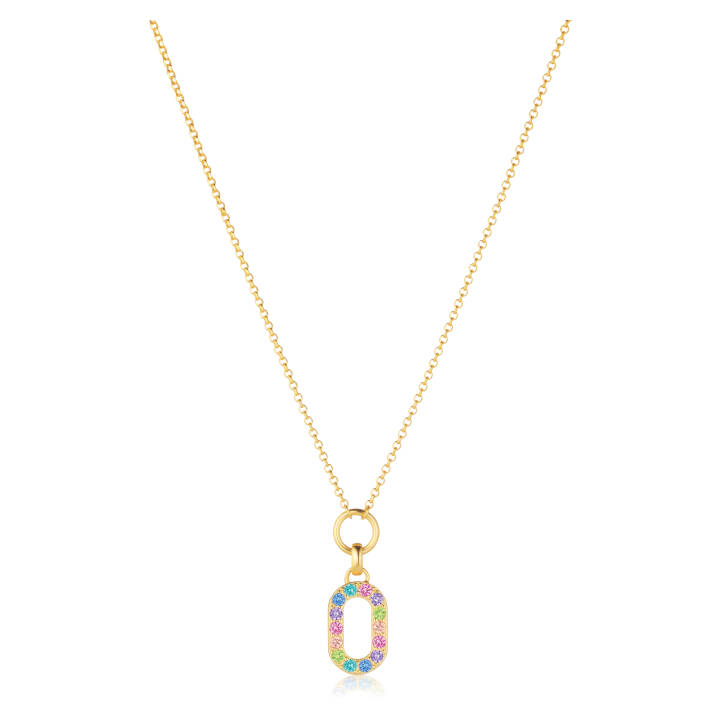 CAPIZZI PICCOLO Halskjede i gruppen Halskjede / Gullkjede hos SCANDINAVIAN JEWELRY DESIGN (SJ-N42230-XCZ-YG)