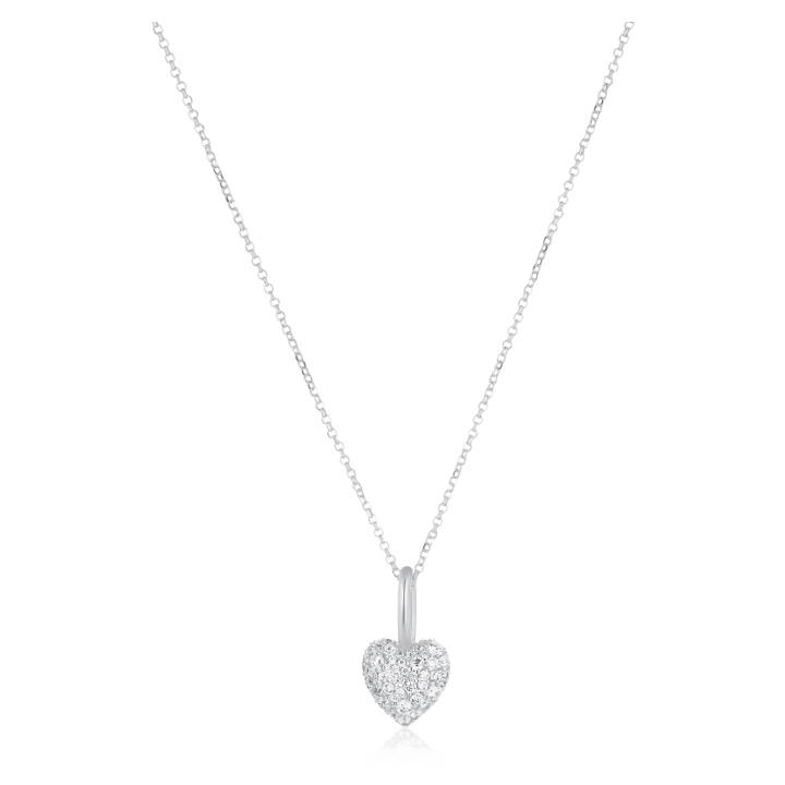Caro Halskjede i gruppen Halskjede / Sølvkjede hos SCANDINAVIAN JEWELRY DESIGN (SJ-P72356-CZ)