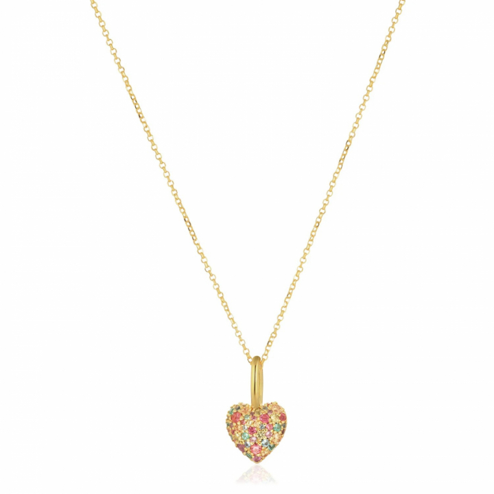 CARO PENDANT i gruppen Halskjede hos SCANDINAVIAN JEWELRY DESIGN (SJ-P72356-XCZ-YG)