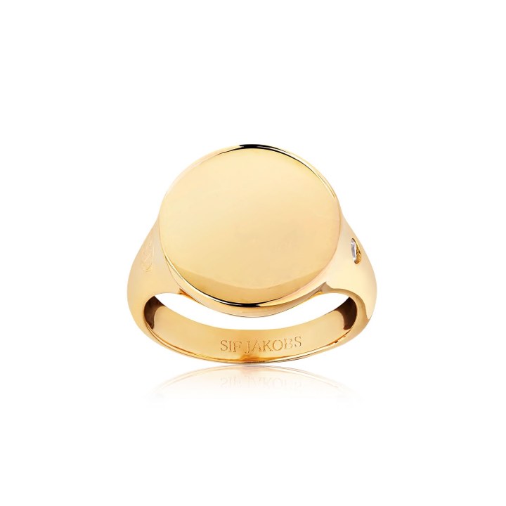 Product Image for Sif Jakobs FOLLINA PIANURA GRANDE ring Hvite Zirkoner (Sølv) 50