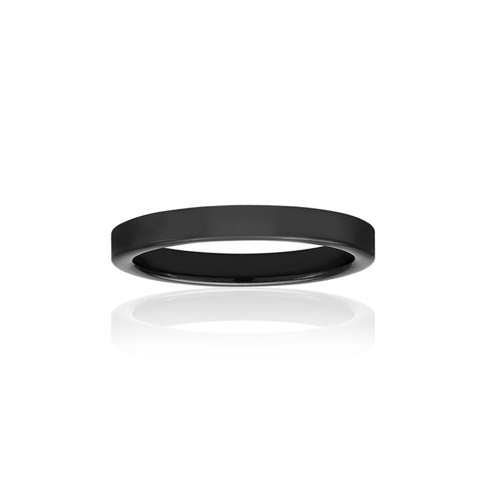 CORTE CERAMIC ring (keramik) i gruppen Ringer hos SCANDINAVIAN JEWELRY DESIGN (SJ-R10762-CERBL)