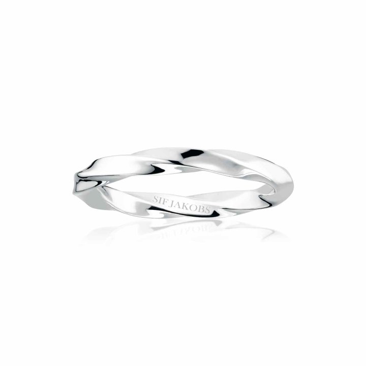 FERRARA PICCOLO PIANURA ring (Sølv) i gruppen Ringer / Sølvringer hos SCANDINAVIAN JEWELRY DESIGN (SJ-R12107-SS)