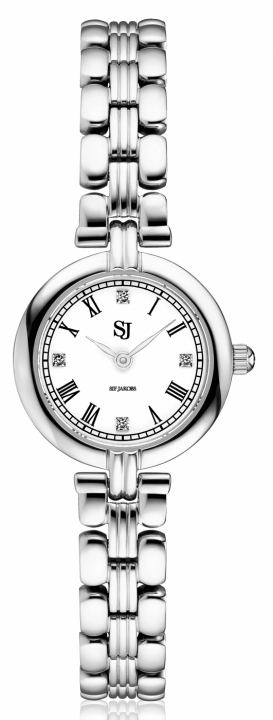 ISABELLA WATCH SILVER i gruppen Tilbehør / Klokker hos SCANDINAVIAN JEWELRY DESIGN (SJ-W2736)