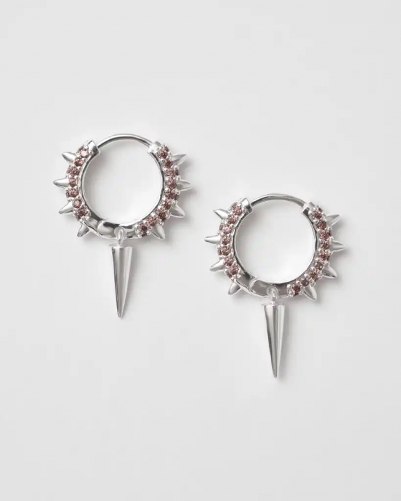  i gruppen Øredobber / Sølvøredobber hos SCANDINAVIAN JEWELRY DESIGN (SW-MSH-S-BR)