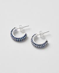  i gruppen Øredobber / Sølvøredobber hos SCANDINAVIAN JEWELRY DESIGN (SW-OHM-S-B)