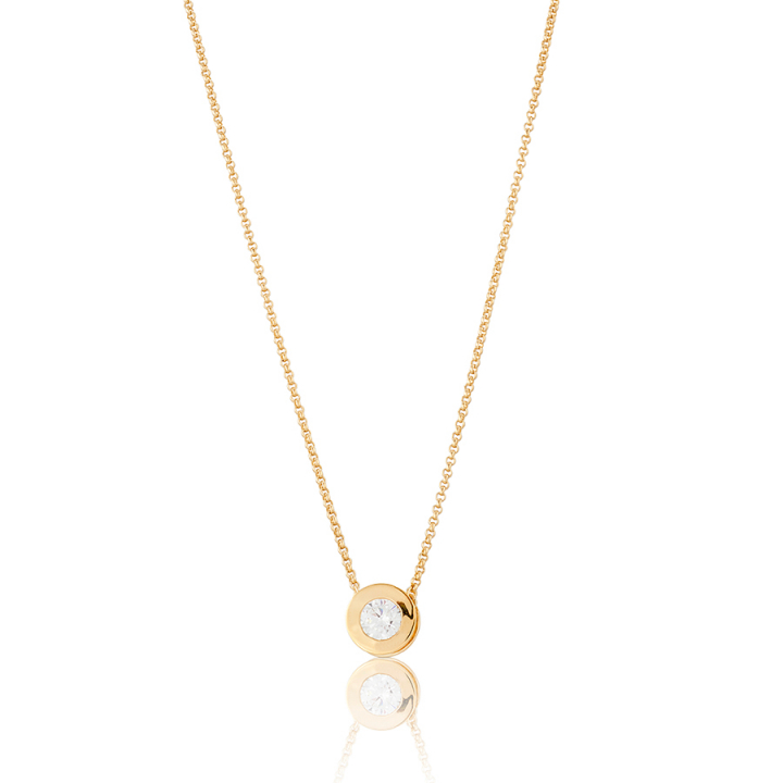 Älskad Necklace Gold i gruppen Halskjede / Gullkjede hos SCANDINAVIAN JEWELRY DESIGN (gp25)