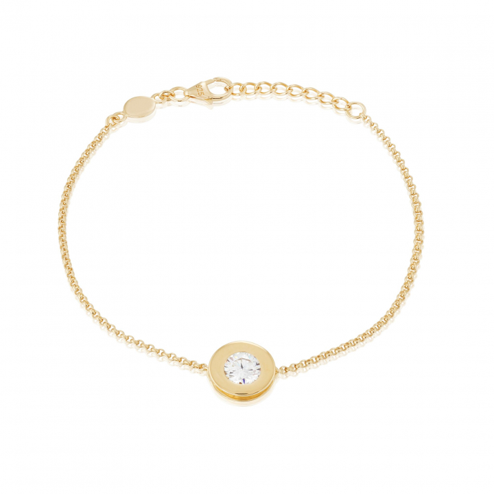 Älskad Bracelet Gold i gruppen Armbånd / Gullarmbånd hos SCANDINAVIAN JEWELRY DESIGN (gp26)