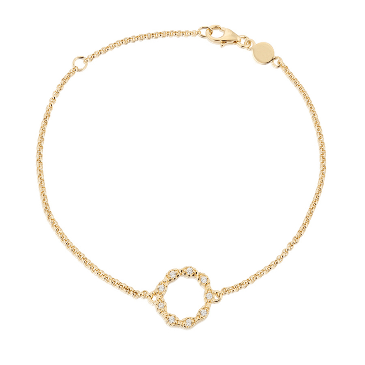 Safe and Sound Bracelet Gold i gruppen Armbånd / Gullarmbånd hos SCANDINAVIAN JEWELRY DESIGN (gp34)