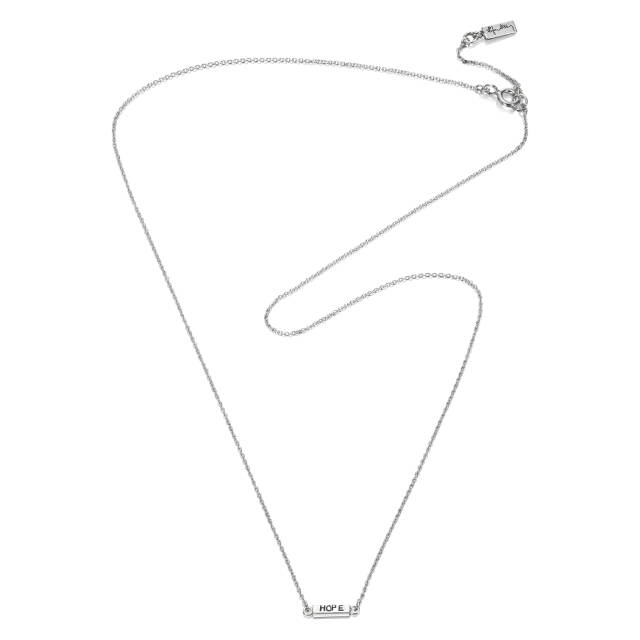 Mini Me Hope Halskjede Sølv 42-45 cm