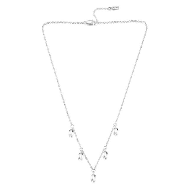 Love Beads Plain Halskjede Sølv 42-45 cm