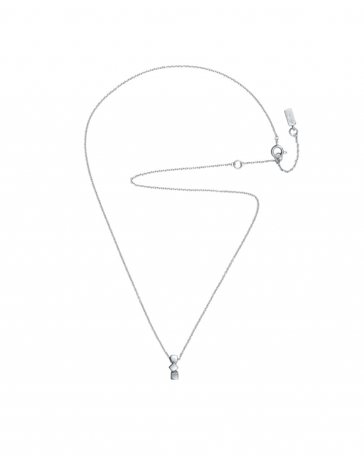 Dice necklace Silver