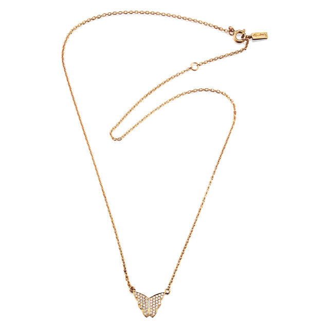 Little Miss Butterfly & Stars Halskjede Gull