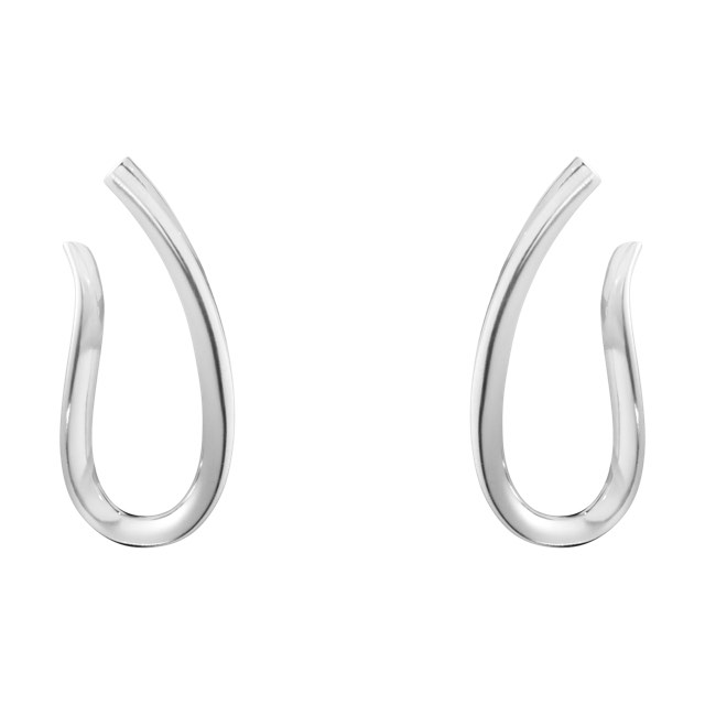 INFINITY Øreringer Sølv