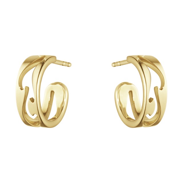 FUSION OPEN Øreringer Gull