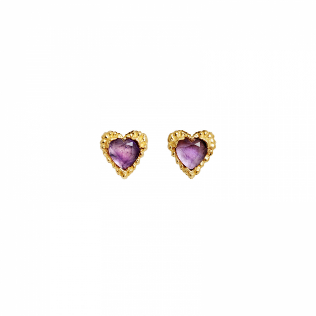 Lina Viola Earrings Gold