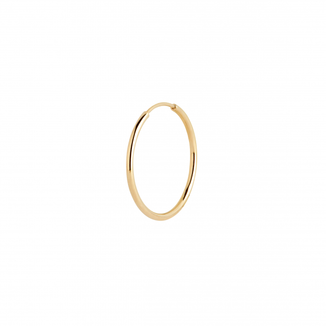 Senorita 20 Hoops Goldplated Silver (Pair)