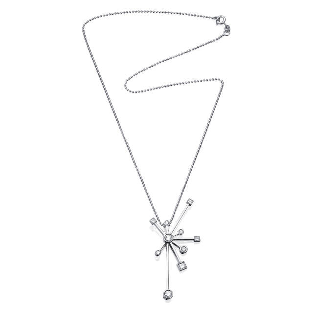 Kaboom & Stars Anheng Hvitt gull