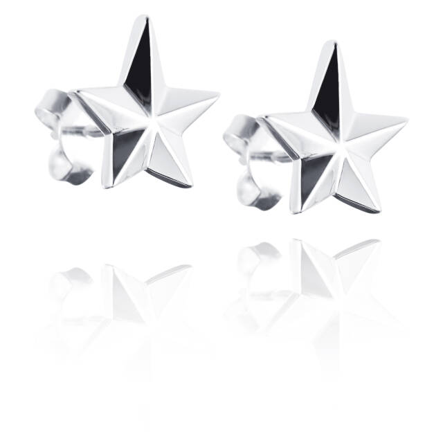 Catch A Falling Star Øreringer Sølv