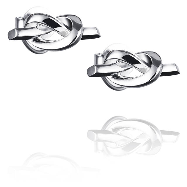 Love Knot Øreringer Sølv