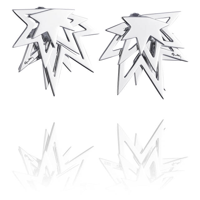 Ziggy Øreringer Sølv