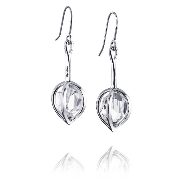 Captured Harmony Øreringer Sølv