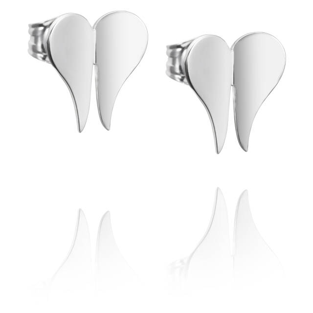 Little Angel Øreringer Sølv