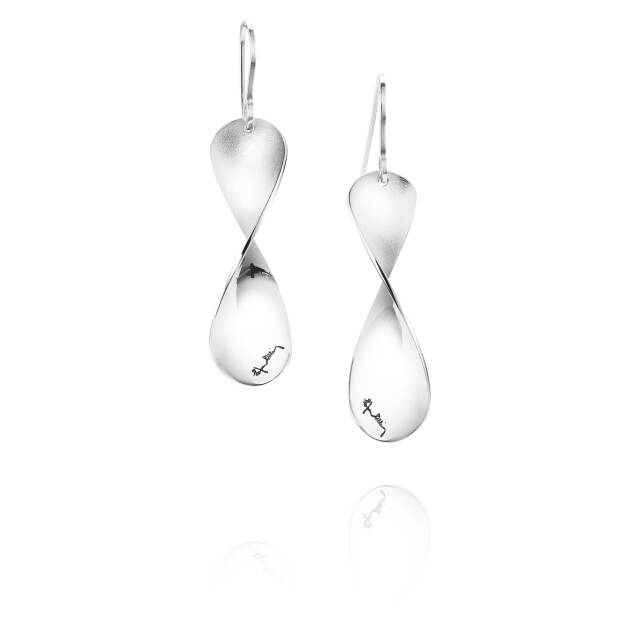 Blades Øreringer Sølv