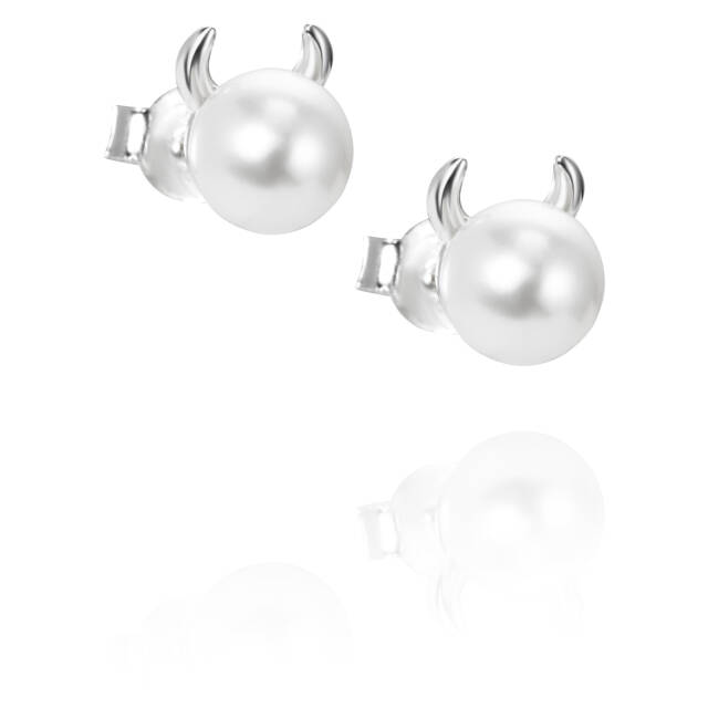 Little Devil Øreringer Sølv