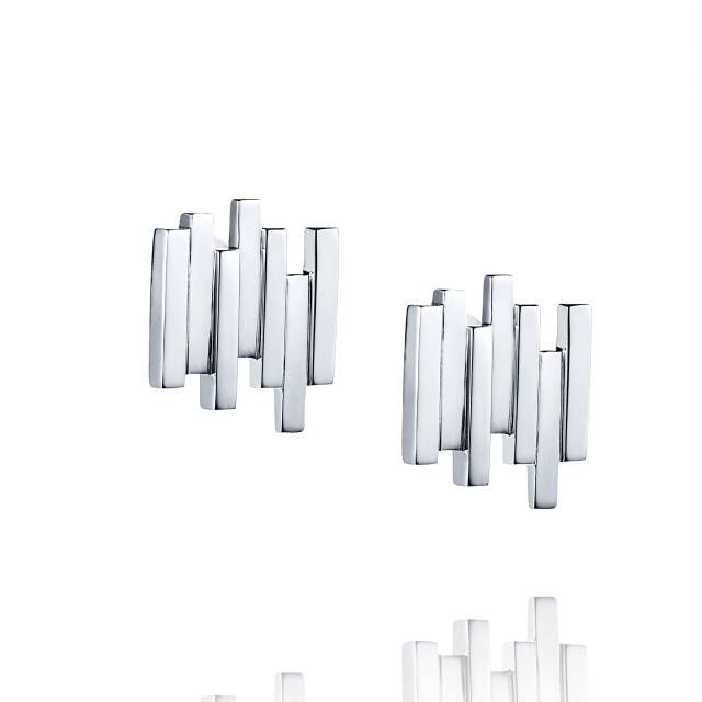 Stairway To Heaven Øreringer Sølv