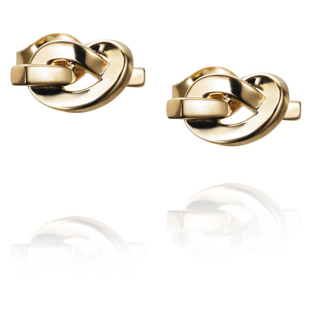 Love Knot Øreringer Gull