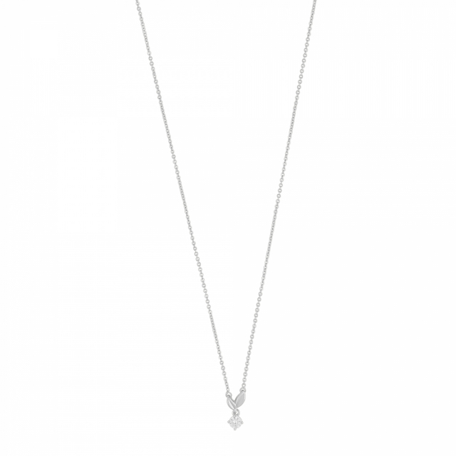 Meya small neck 42 Sølv